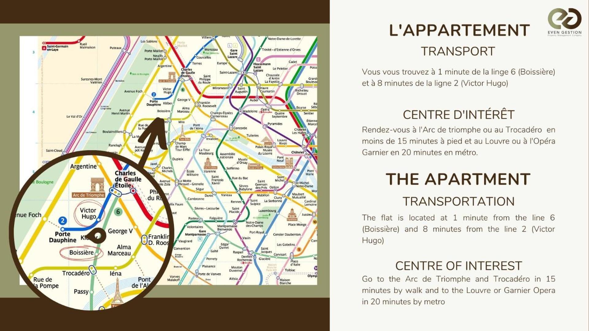 דירות פריז Cosy & Luxury Kleber Trocadero Arc De Triomphe מראה חיצוני תמונה